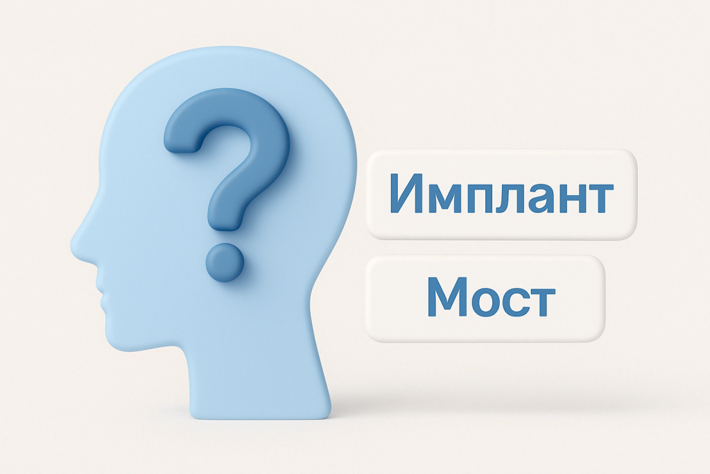 Мост или имплант