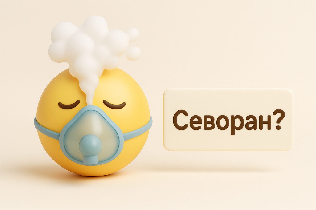 Лечение зубов под севораном