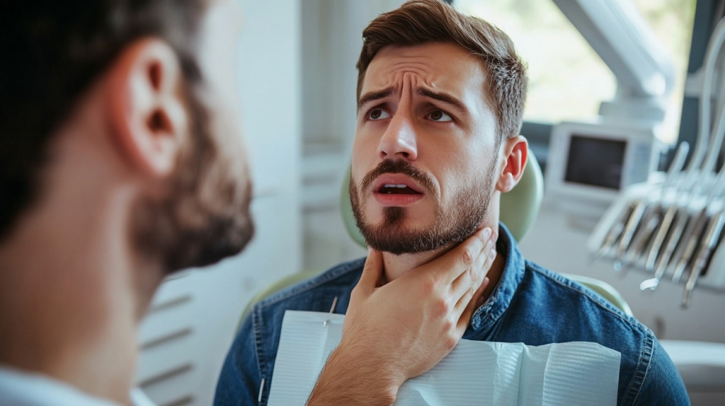 Щелчки при глотании