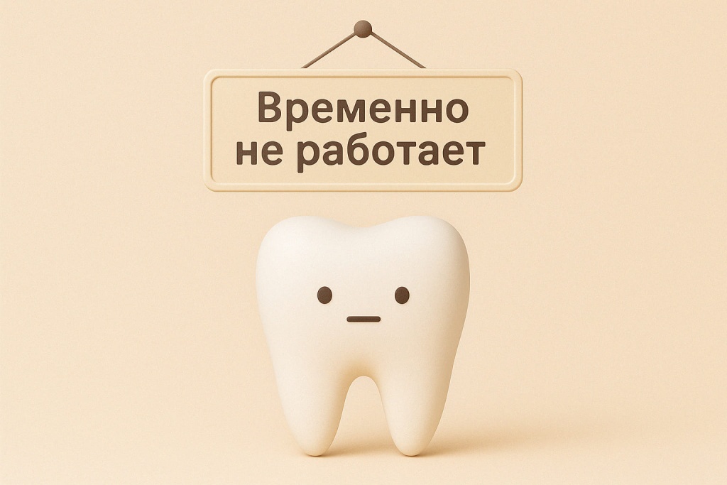Не хватает зубов