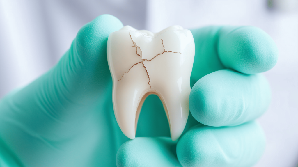 У ребенка откололся зуб